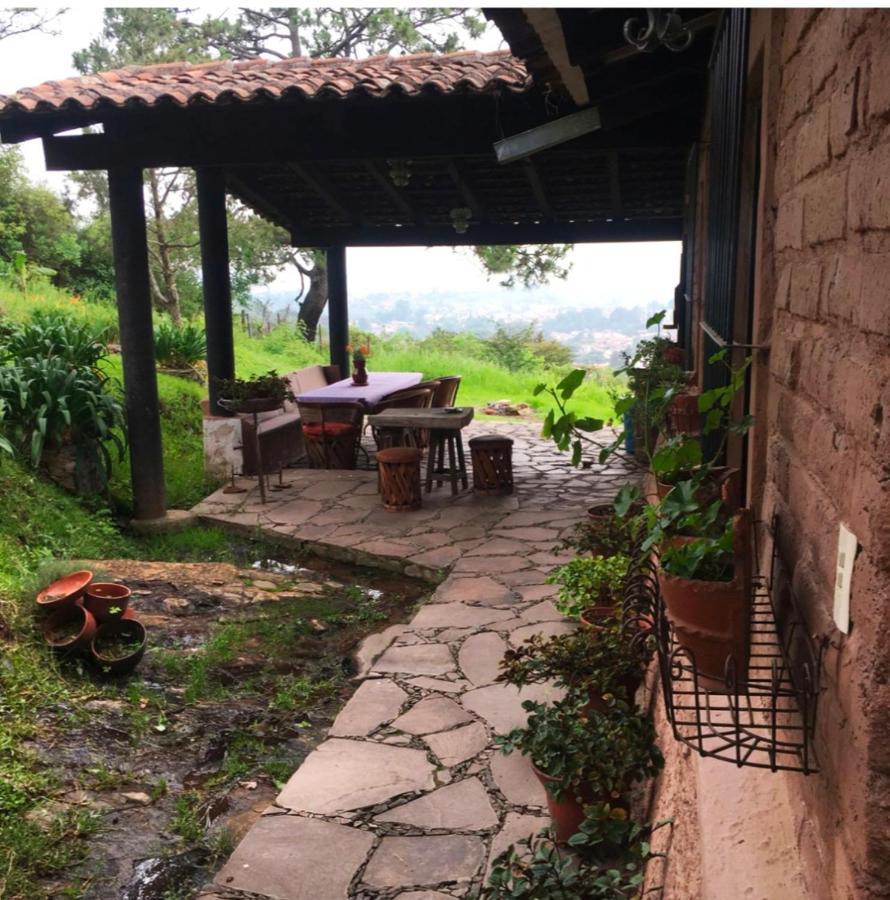 Cabana Blanca Nieves Y Los 9 Enanos Tapalpa Exterior foto